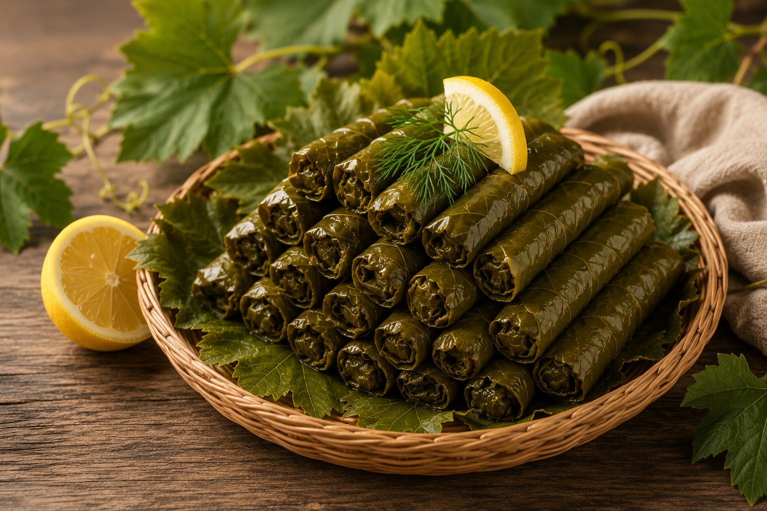 Tokat Asma Yaprağı üretim